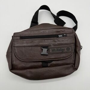 Fanny Pack Style Mt. Ridge Brown Black Faux Leather Adjustable